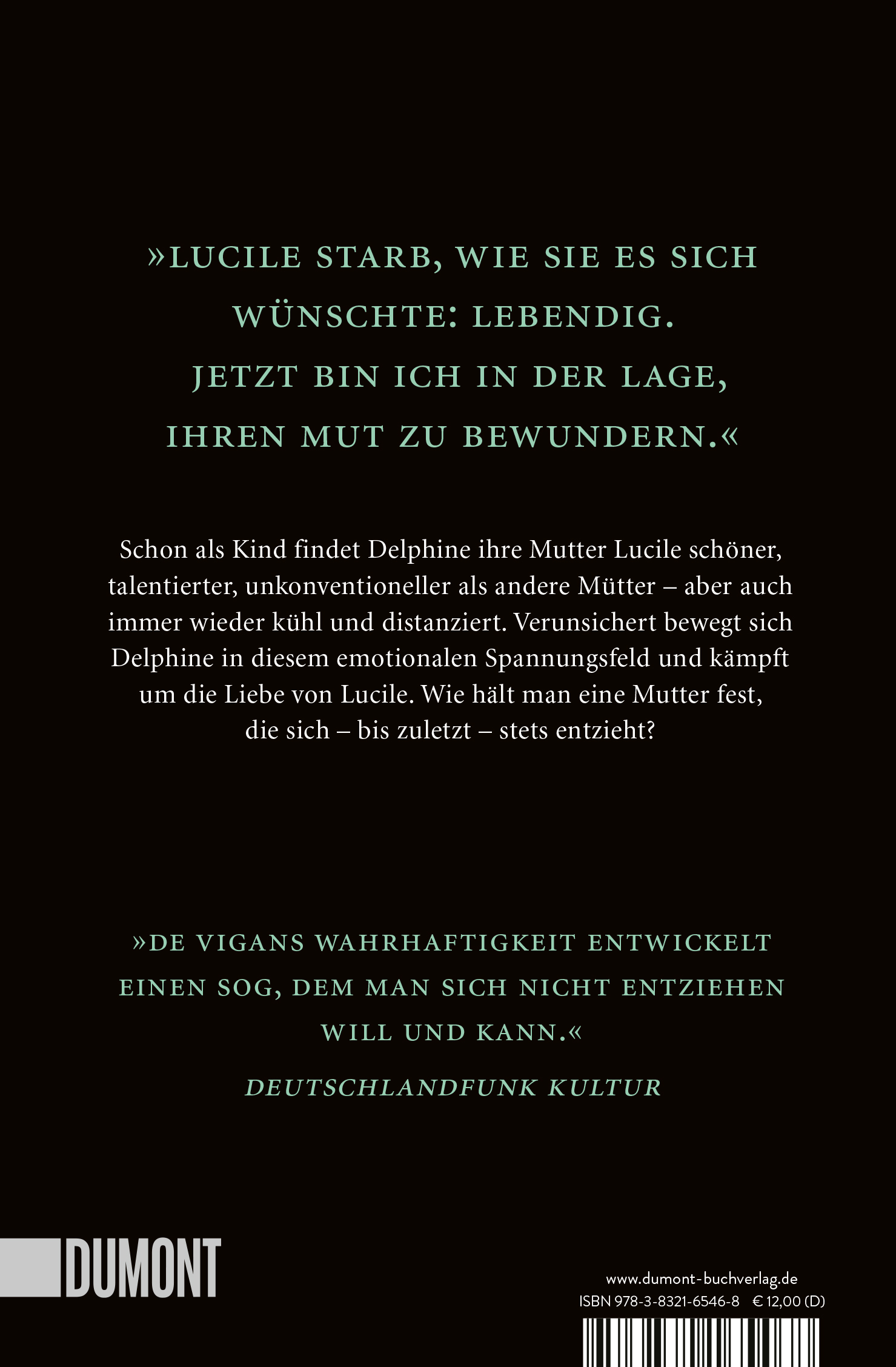 Rückseitencover Das Lächeln meiner Mutter