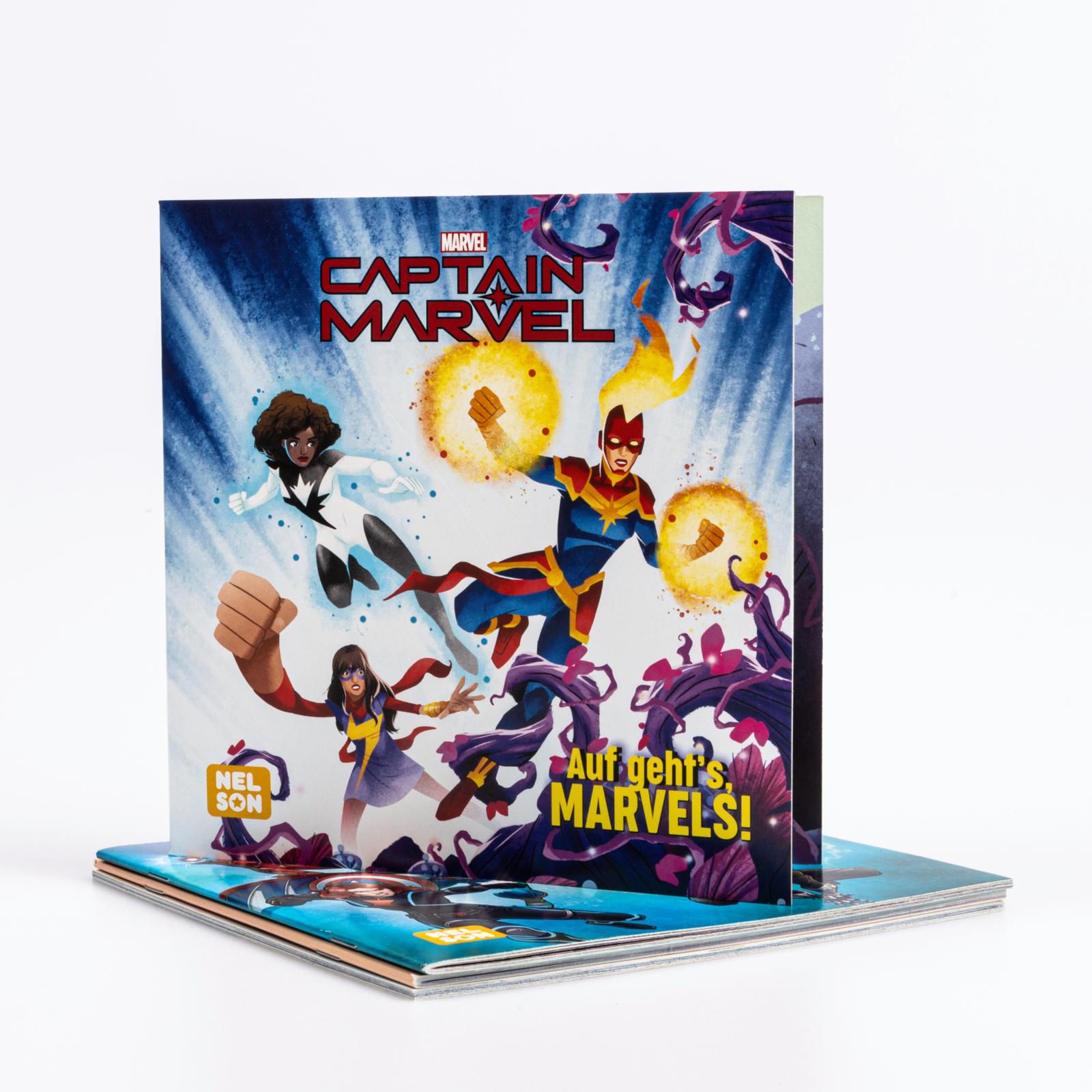 Beispielinhalt (Bild) 4er-Set Maxi-Mini 47: MARVEL