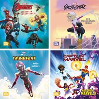 Vorderes Coverbild 4er-Set Maxi-Mini 47: MARVEL