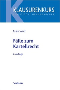 Vorderes Coverbild Kartellrecht in Fällen