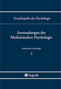 Vorderes Coverbild Anwendungen der Medizinischen Psychologie