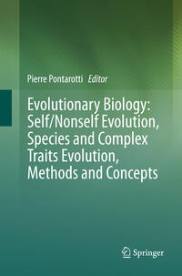 Vorderes Coverbild Evolutionary Biology: Self/Nonself Evolution, Species and Complex Traits Evolution, Methods and Concepts