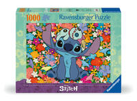 Vorderes Coverbild Erwachsenenpuzzle 1000 Teile - Disney Stitch