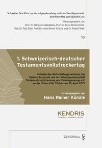 Vorderes Coverbild Der 1. Schweizerisch-deutsche Testamentvollstreckertag