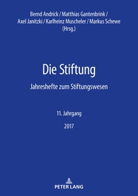Vorderes Coverbild Die Stiftung