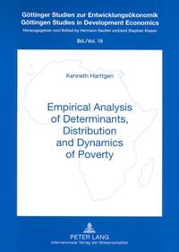 Vorderes Coverbild Empirical Analysis of Determinants, Distribution and Dynamics of Poverty