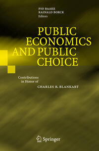 Vorderes Coverbild Public Economics and Public Choice