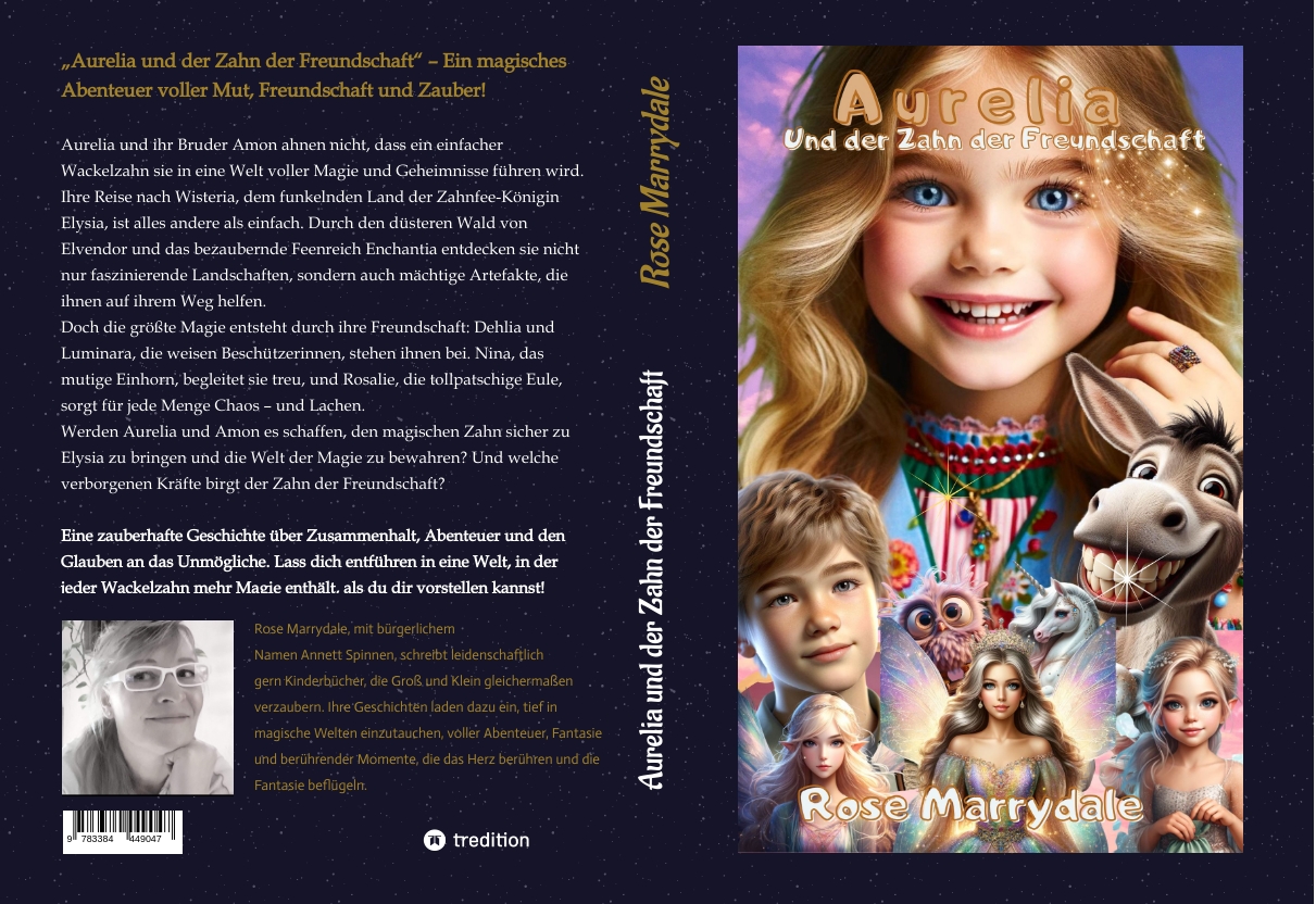 Gesamtes Coverbild Aurelia und der Zahn der Freundschaft