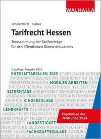 Vorderes Coverbild Tarifrecht Hessen