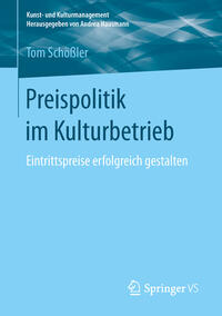 Vorderes Coverbild Preispolitik im Kulturbetrieb