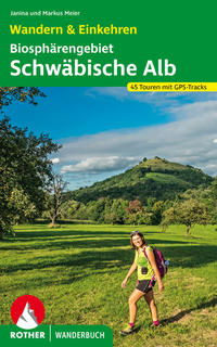 Vorderes Coverbild Biosphärengebiet Schwäbische Alb. Wandern & Einkehren