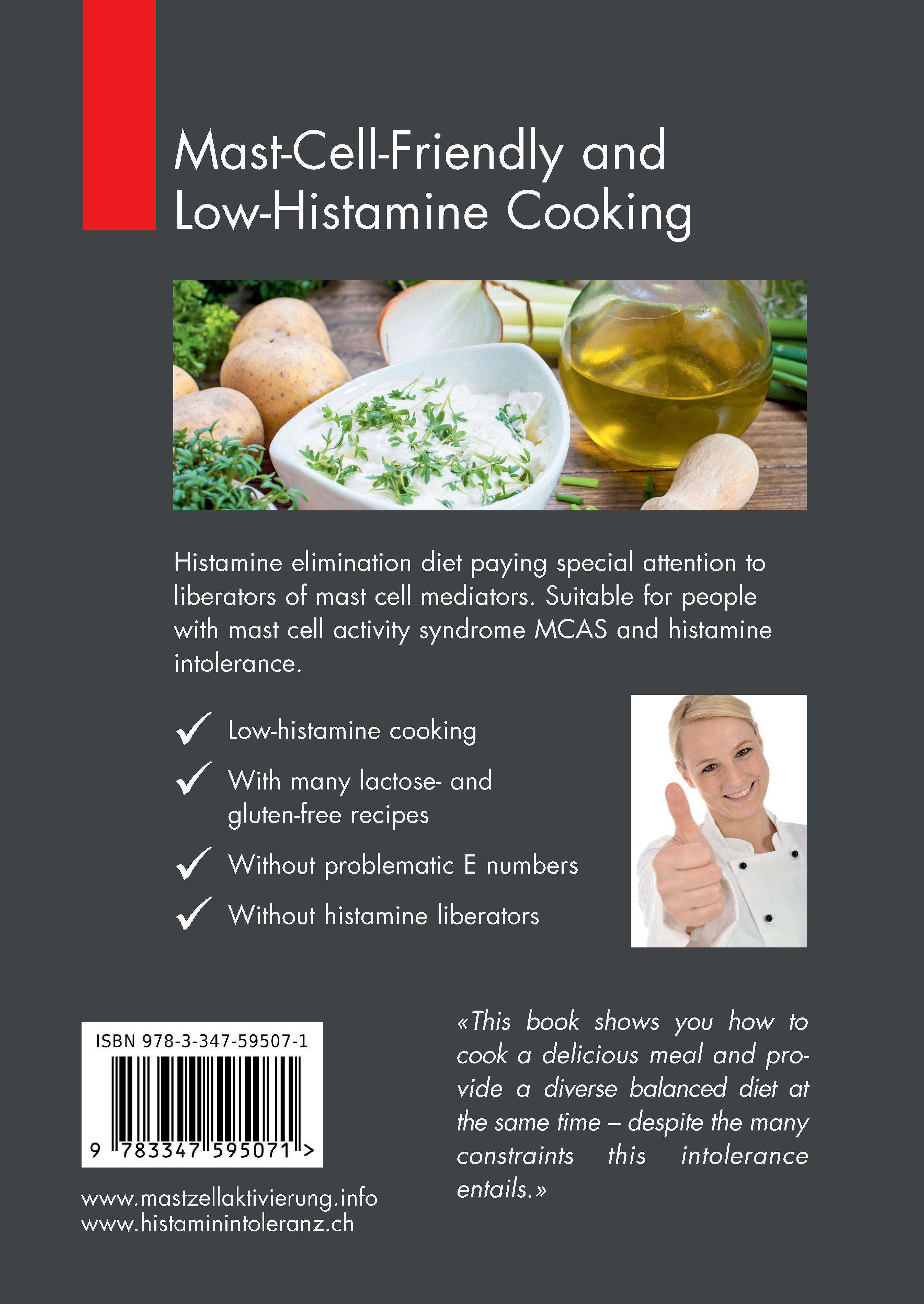 Rückseitencover Mast-Cell-Friendly and Low-Histamine Cooking