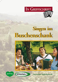 Vorderes Coverbild Singen im Buschenschank in GRIFFSCHRIFT