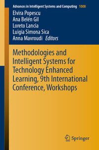 Vorderes Coverbild Methodologies and Intelligent Systems for Technology Enhanced Learning, 9th International Conference, Workshops