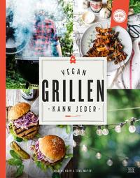 Vorderes Coverbild Vegan grillen kann jeder