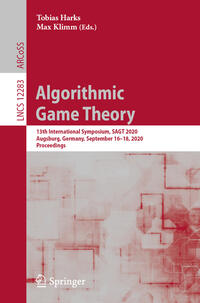 Vorderes Coverbild Algorithmic Game Theory