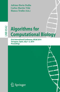 Vorderes Coverbild Algorithms for Computational Biology