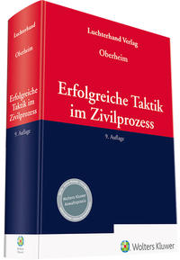 Vorderes Coverbild Erfolgreiche Taktik im Zivilprozess