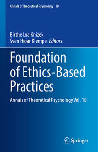 Vorderes Coverbild Foundation of Ethics-Based Practices