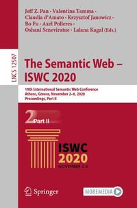 Vorderes Coverbild The Semantic Web – ISWC 2020