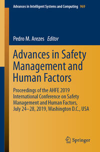 Vorderes Coverbild Advances in Safety Management and Human Factors