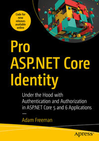 Vorderes Coverbild Pro ASP.NET Core Identity