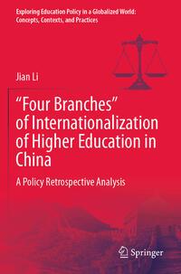 Vorderes Coverbild “Four Branches” of Internationalization of Higher Education in China