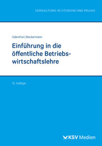 Vorderes Coverbild Einführung in die öffentliche Betriebswirtschaftslehre