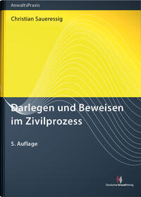 Vorderes Coverbild Darlegen und Beweisen im Zivilprozess