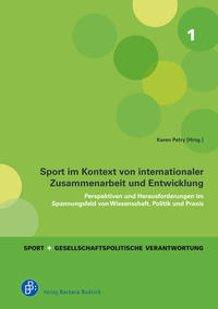 Vorderes Coverbild Sport im Kontext von internationaler Zusammenarbeit und Entwicklung