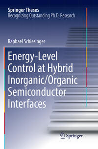 Vorderes Coverbild Energy-Level Control at Hybrid Inorganic/Organic Semiconductor Interfaces