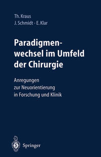 Vorderes Coverbild Paradigmenwechsel im Umfeld der Chirurgie