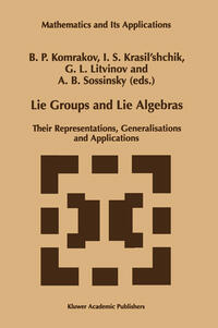 Vorderes Coverbild Lie Groups and Lie Algebras