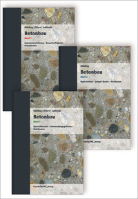 Vorderes Coverbild Betonbau. Band 1 - 3