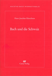 Vorderes Coverbild Bach und die Schweiz