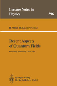 Vorderes Coverbild Recent Aspects of Quantum Fields
