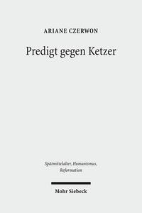 Vorderes Coverbild Predigt gegen Ketzer