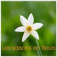 Vorderes Coverbild Les saisons en fleurs (Calendrier mural carré 2026 30x30 cm) Calendrier double avec une page pour vos prises de notes