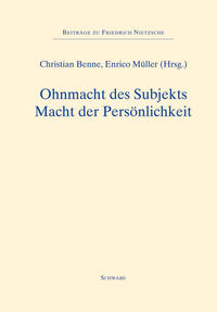 Vorderes Coverbild Ohnmacht des Subjekts - Macht der Persönlichkeit