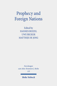 Vorderes Coverbild Prophecy and Foreign Nations