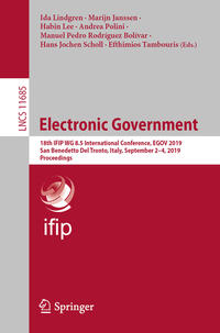 Vorderes Coverbild Electronic Government