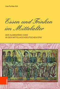 Vorderes Coverbild Essen und Trinken im Mittelalter