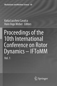 Vorderes Coverbild Proceedings of the 10th International Conference on Rotor Dynamics – IFToMM