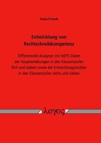 Vorderes Coverbild Entwicklung von Rechtschreibkompetenz