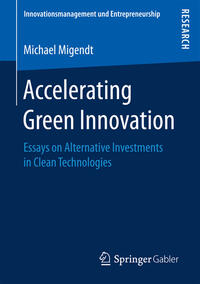 Vorderes Coverbild Accelerating Green Innovation