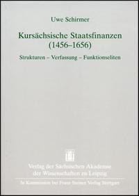 Vorderes Coverbild Kursächsische Staatsfinanzen (1456–1656)