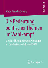 Vorderes Coverbild Die Bedeutung politischer Themen im Wahlkampf
