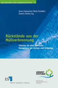Vorderes Coverbild Rückstände aus der Müllverbrennung