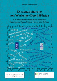 Vorderes Coverbild Existenzsicherung von Werkstatt-Beschäftigten