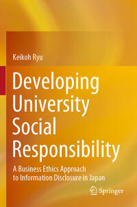Vorderes Coverbild Developing University Social Responsibility
